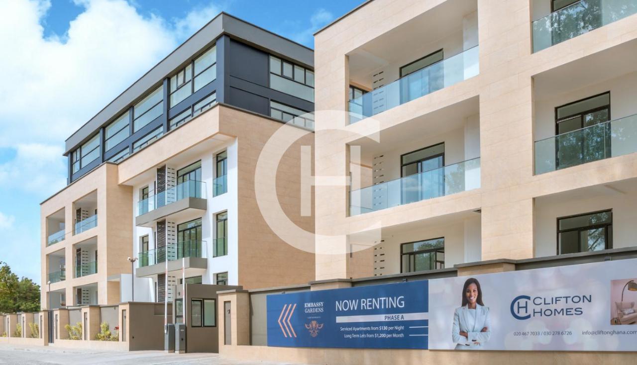 Embassy Gardens By Clifton Homes Accra Ngoại thất bức ảnh